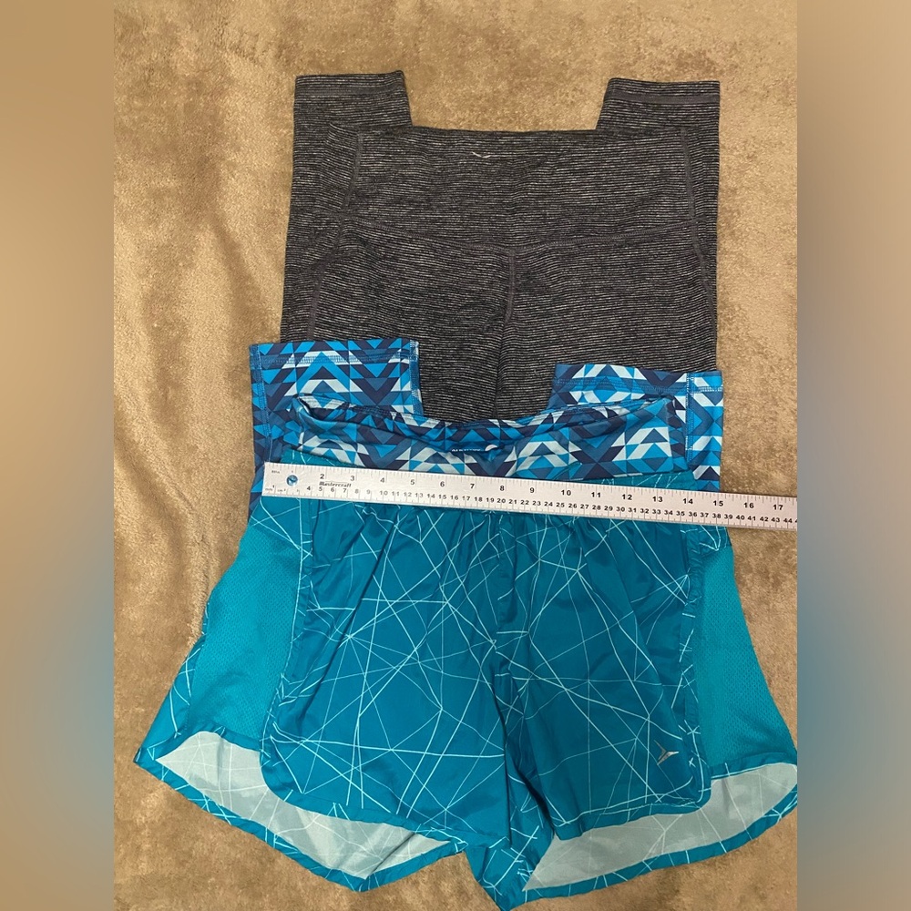 Lot of Old Navy Tights, Capris and Shorts Size Medium